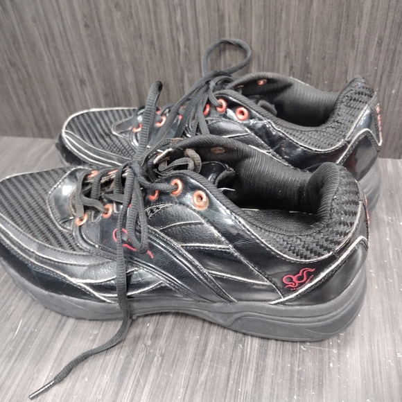 Gravity Defyer Running Sneaker Black & Red Men's Sz 9 - Picture 8 of 12